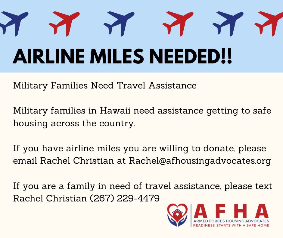 AFHAorg's tweet image. #EndMHPI #military #hawaii