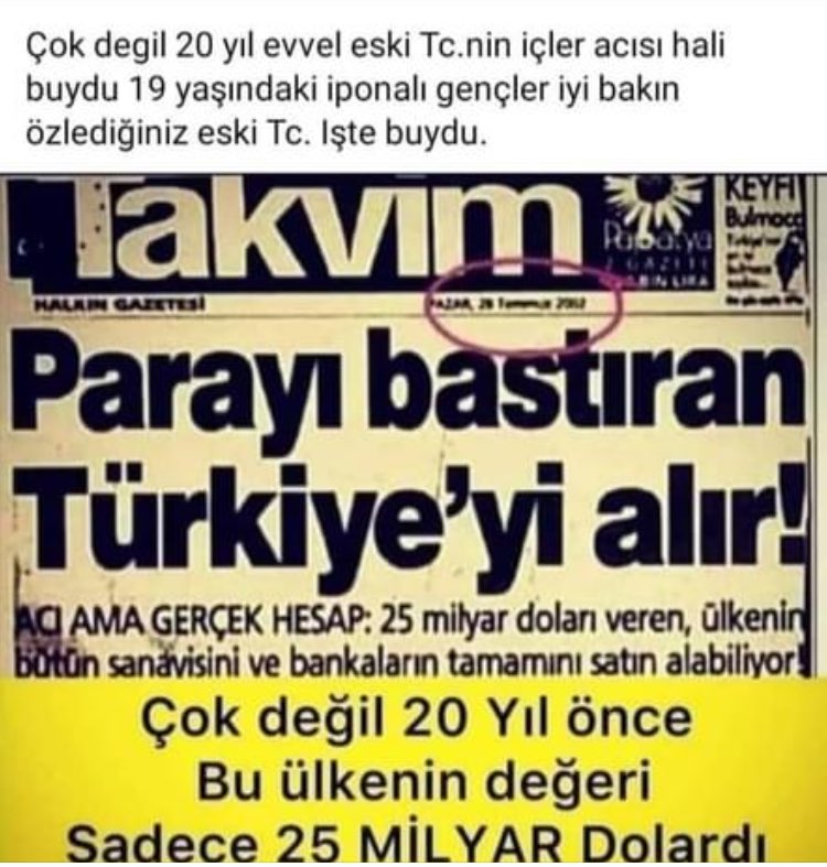 Sayın cumhurbaşkanımızı beğenmeyen ve onun yöneticiliği eleştiren zihniyet, alın size Reisten önce Türkiye’nizin hali buydu buuu. Daha bundan öte yol varmı ?