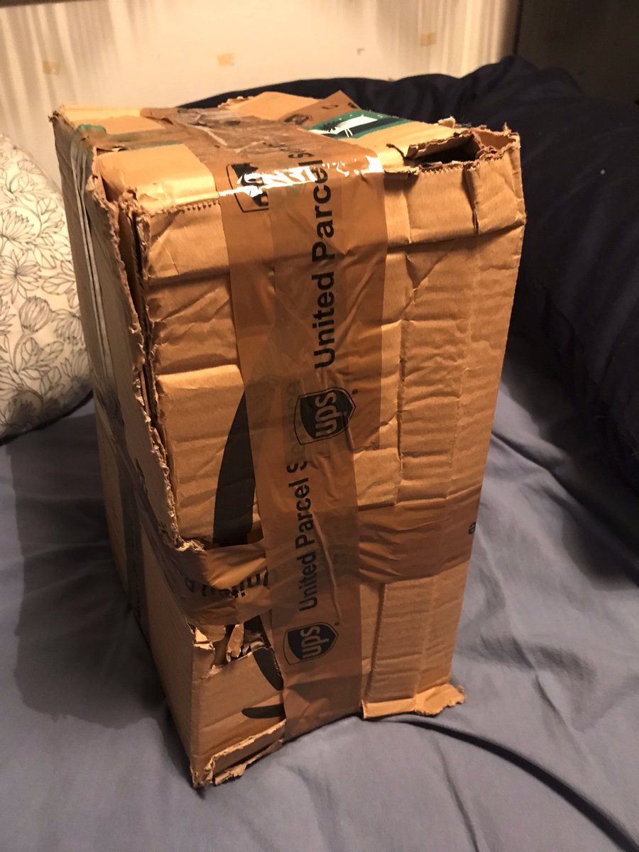 did you guys like kick my package or what? <a href="/UPS/">UPS</a>