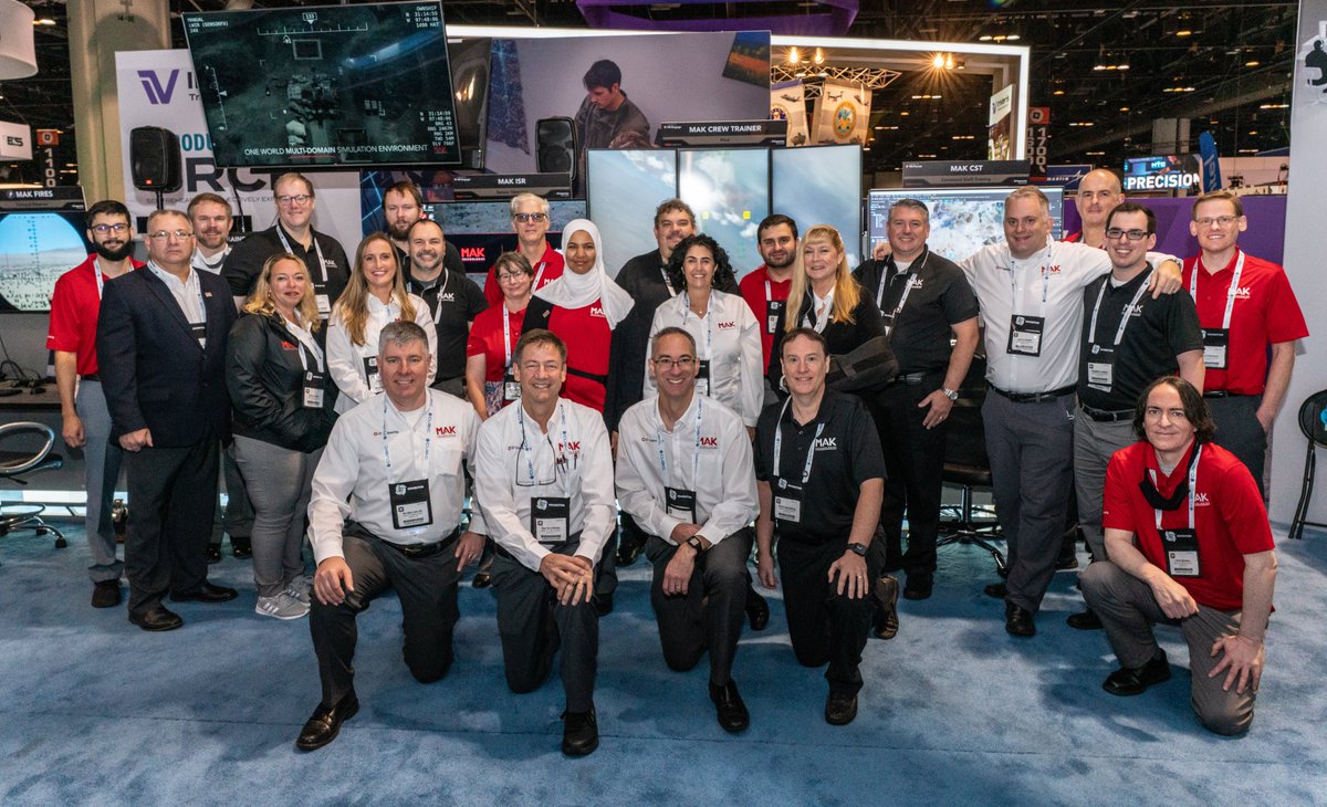 MAKsimulation's tweet image. #IITSEC2021 was one for the books. Thank you to @iitsec, @NDIAToday, @NTSA_IITSEC, and so many more for a great show. Til next year!
#iitsec #trainingandsimulation