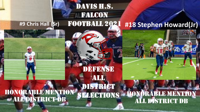 BODFalcons's tweet photo. Congratulations to Chris Hall & Stephen Howard for earning 14-6A All District Honorable Mention Team. #Flyboz https://t.co/wU2Fgab0nl
