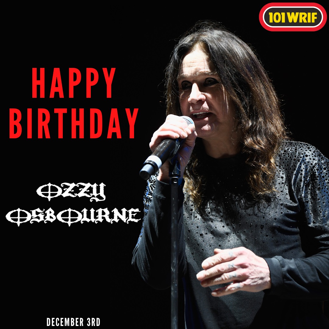 Happy birthday to Ozzy Osbourne! What\s your favorite Ozzy song? 