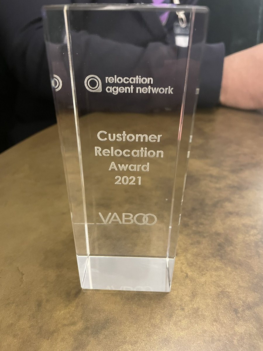 drivers_norris's tweet photo. Delighted to win @RelocationAgent Customer Relocation Award Category I #RANLive2021 #MakingConnectionsCount https://t.co/n58FcTBJi5