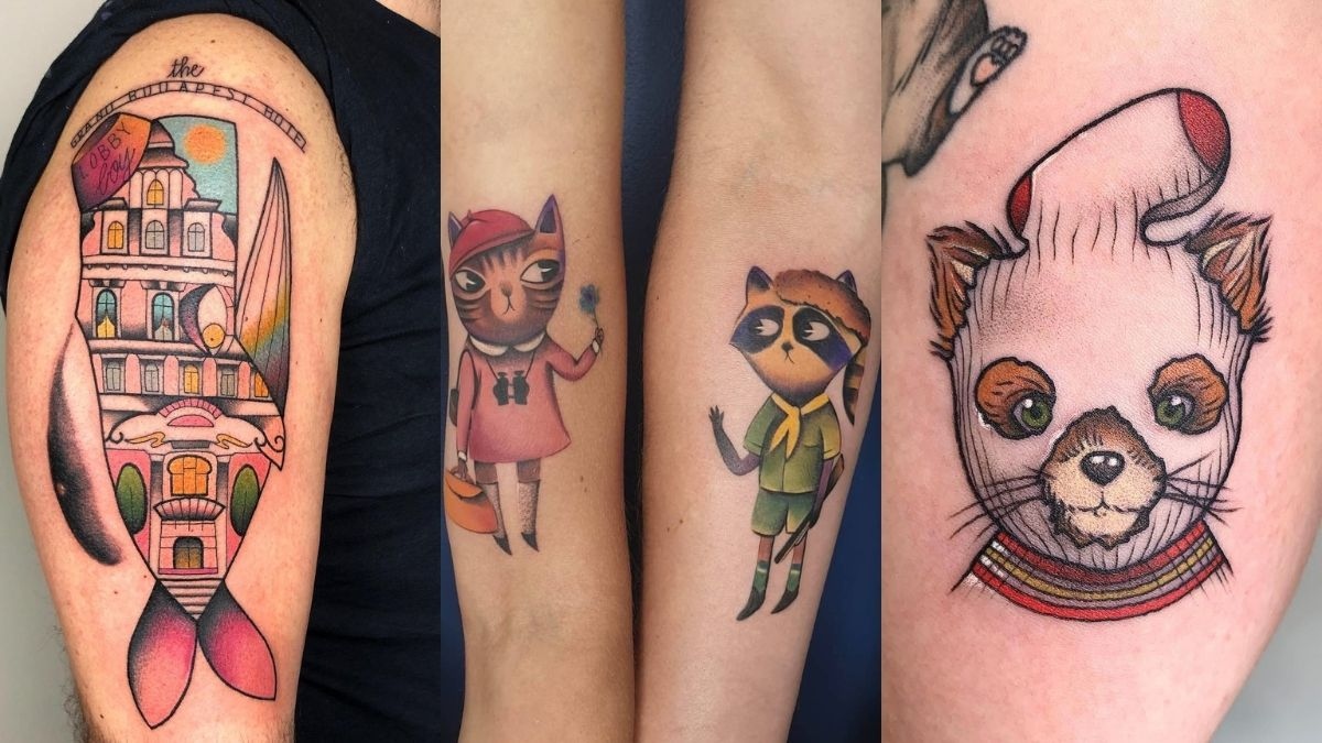 My Wes Anderson inspired tattoos  Tattoos Inspirational tattoos Tattoos  for women
