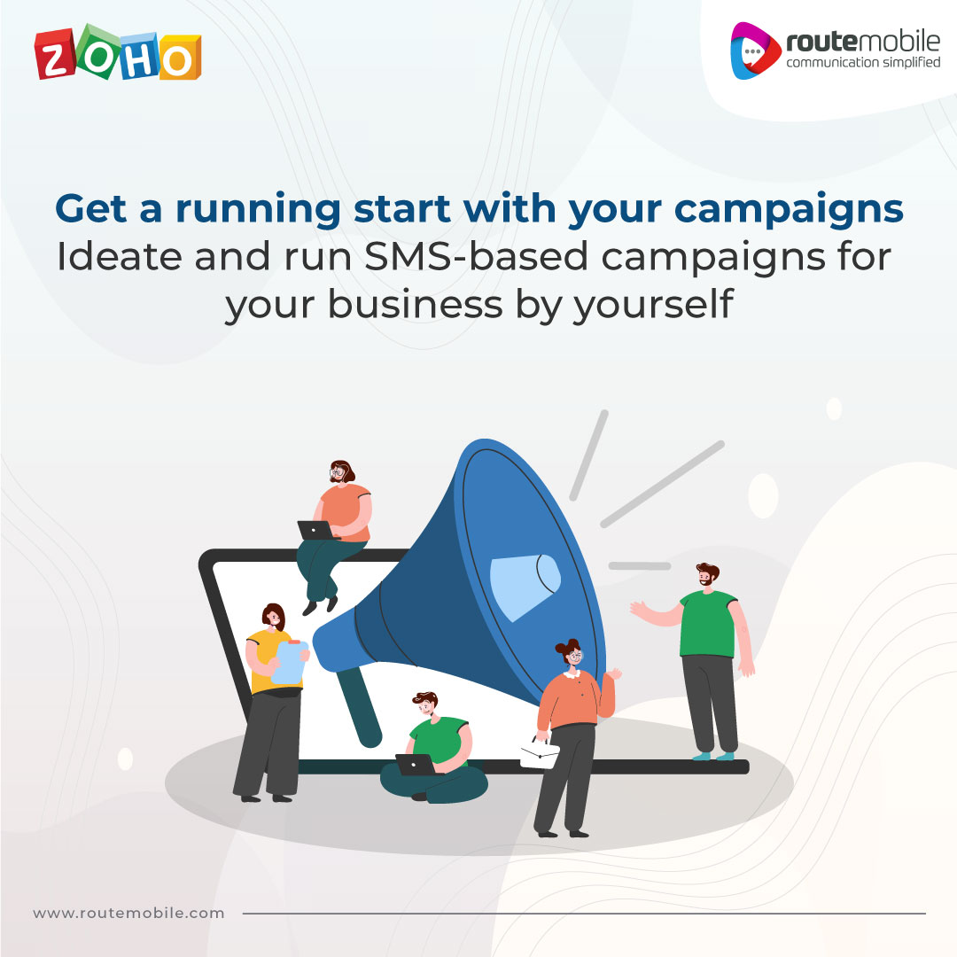 routemobile's tweet photo. Introducing Route Mobile SMS for Zoho - The ultimate CRM that can take care of all your needs from customizing messages to managing campaigns. Click here to get a free demo and try it for yourself - https://t.co/dpsZTjnTLJ
#RouteMobileSMSApp #RouteMobileSMSforZOHO #InstallNow https://t.co/OvxnxZHB8j
