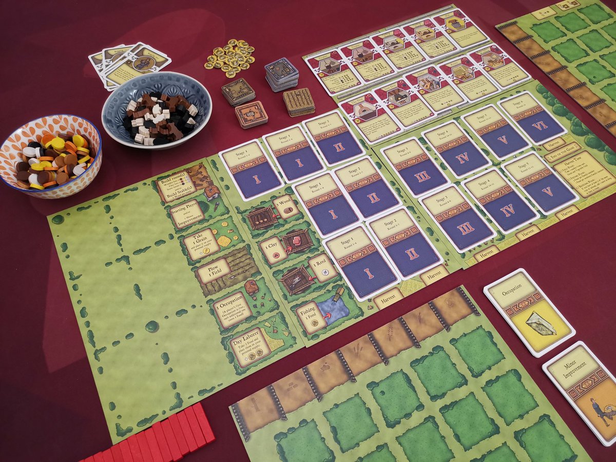 Let's play Agricola. It's been some time...