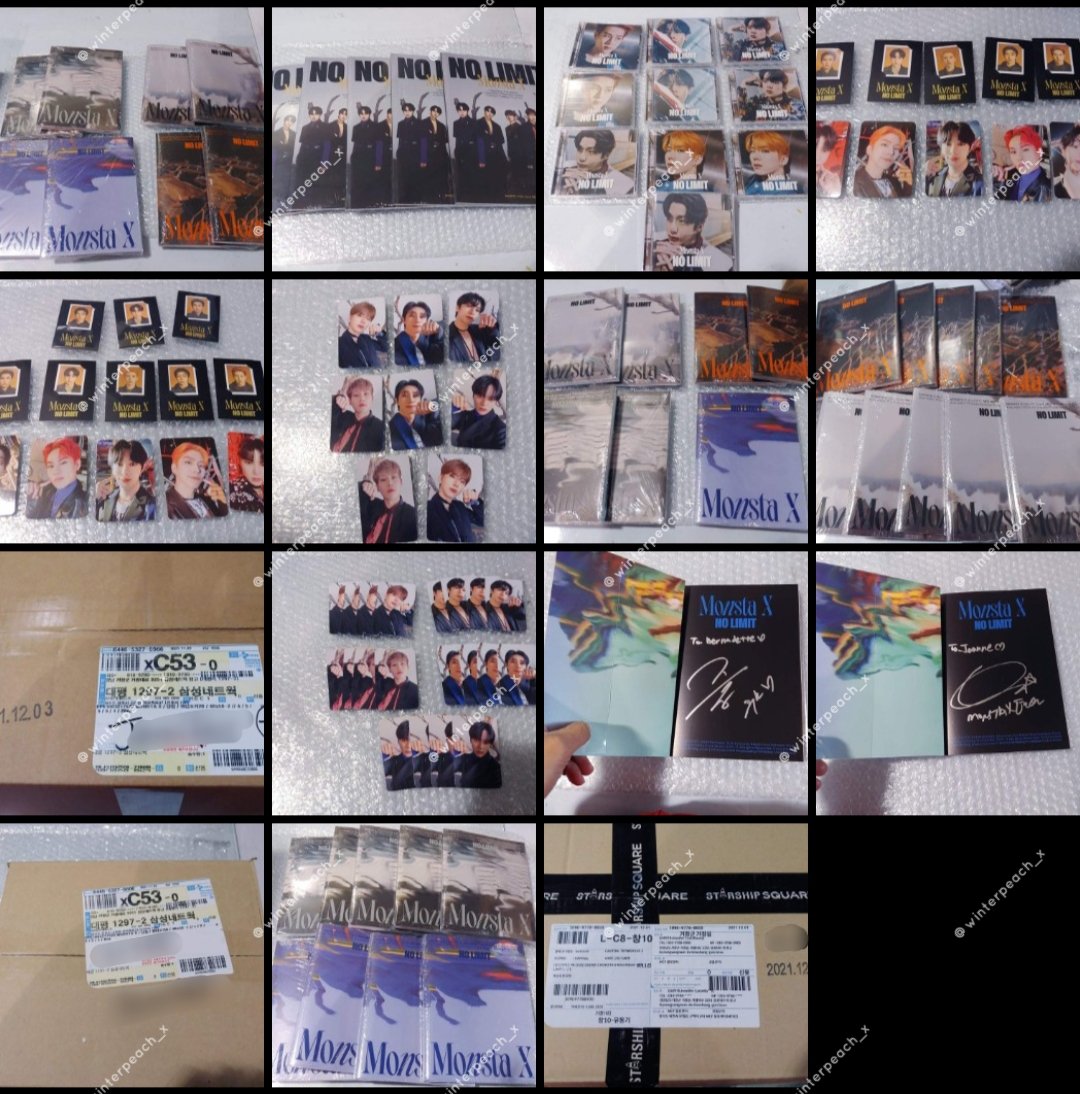 winterpeach_x's tweet photo. Arrived in KR address:
โ
2 boxes from MMT (with winners' signed albums)
โ
Limited Versions + SET
Scheduled for shipout to PH on Dec9 ๐๐ปโโ๏ธ
โฃ๏ธ We are now accepting box sharing/pasabuys/FS assistance for any group (selected sites only) โบ๏ธ
#WinterPeachUpdate https://t.co/1UXV18TmuN