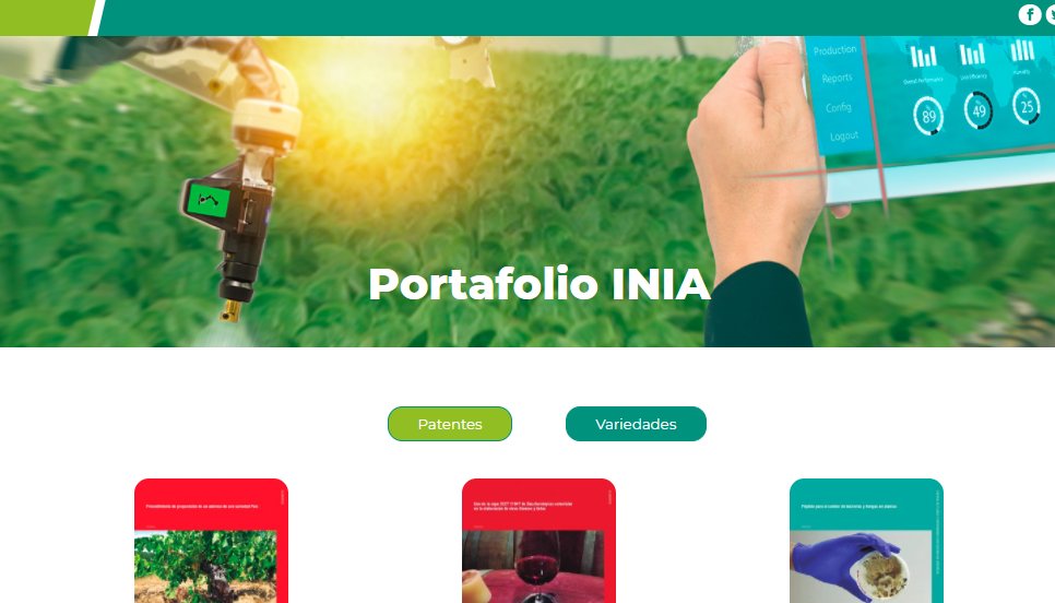 Estás son las innovaciones #INIAInnova en patentes y variedades disponibles 👇

inia.cl/investigacion/…