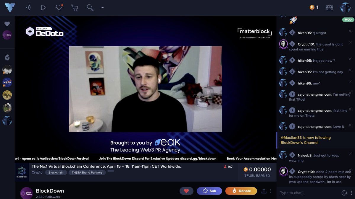 BlockDownConf's tweet photo. ๐@dylandewdney introducing NFT3 to us!
https://t.co/vVVjgZNKek
#BlockDownDeData https://t.co/Re1ZmrLYNB