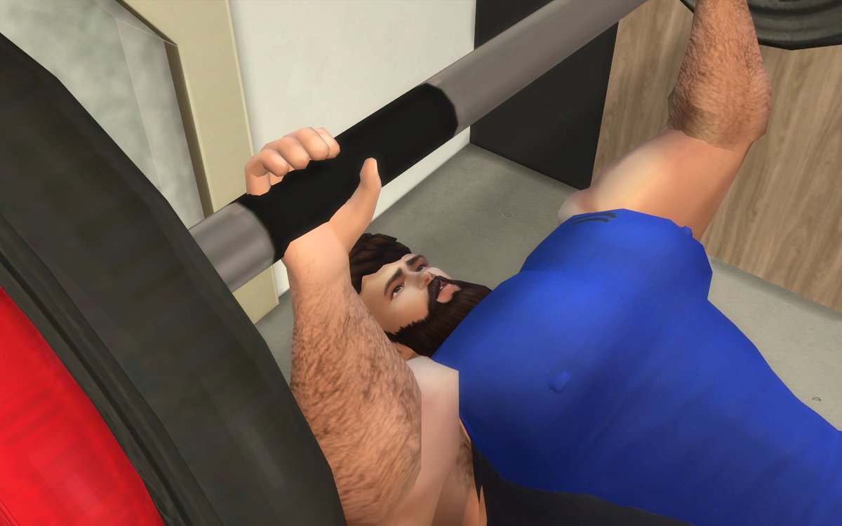 Musclesims4's tweet photo. Cristopher's chest was larger than bowling balls..
#sims4 #msucle #pecs #gym #macro #hypermuscle https://t.co/dMLJ1yUiCF