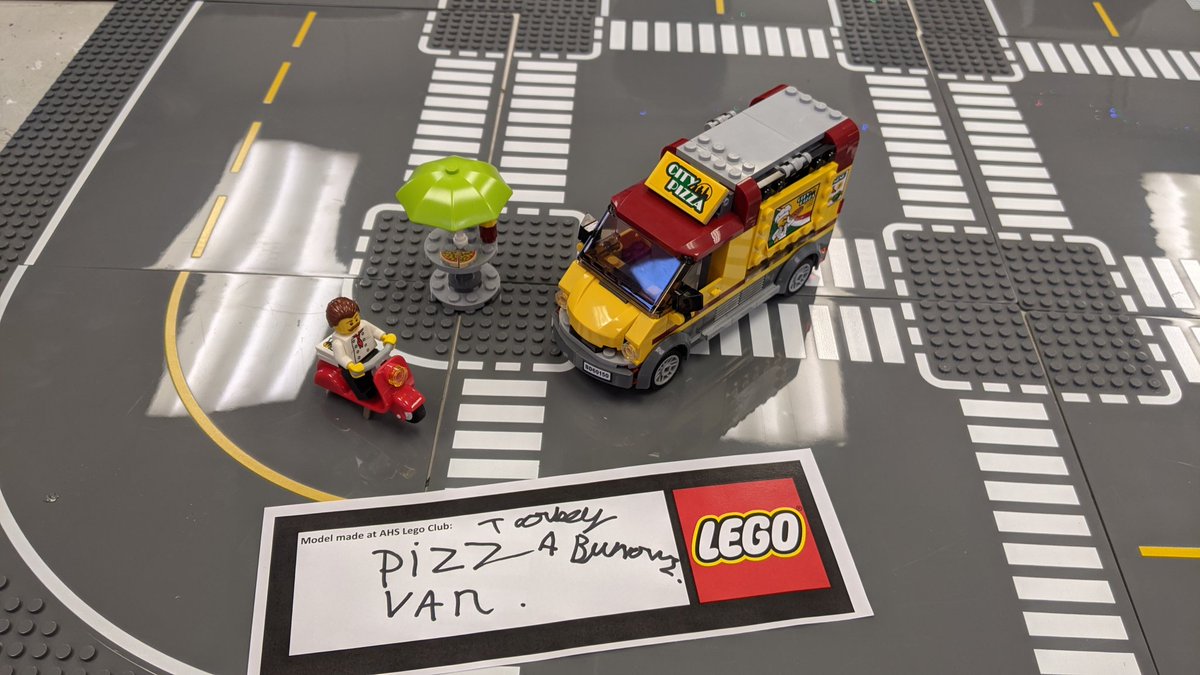 AHSLegoClub's tweet photo. Great work at this week's Year 7 Lego Club with models completed by Ben, Tobey, Alex and Sydney. #LEGO @DTEAHS @AHSYork @LEGO_Group https://t.co/EUK3TUxO5p