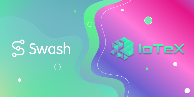 swashapp's tweet photo. 📣#PARTNERSHIP!

#Swash proudly welcomes @iotex_io to our network through an ecosystem partnership and potential technical integration💫

Read all about it ⬇️🧵 https://t.co/unPxtJn7kS
