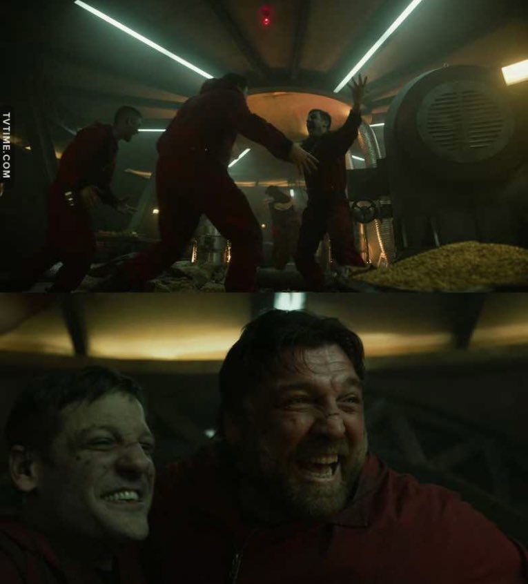 graxstyles's tweet photo. Spoiler  #LCDP5 05x07 
-
-
-
-
-
-
-
-
La scena di felicità tra tutti loro quando l’oro sta finendo arrivando dall’altra parte è un puro dejavu alla prima rapina https://t.co/nGcis21I3Y