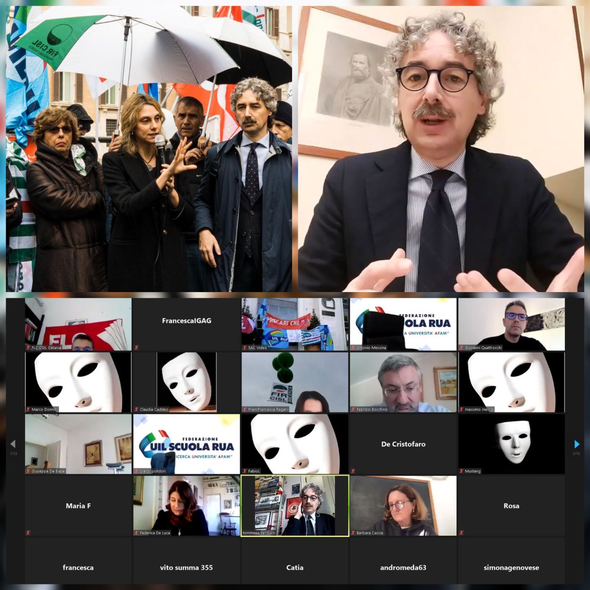 PrecariUnitiCNR's tweet photo. @cescverducci #3dicembre #Grazie Senatore per il costante #supporto. Il #30novembre è stato compiuto un #grande #passo nella #giusta direzione per eliminare il #precariato al #CNR. Continuiamo a lavorare #insieme per estirpare #definitivamente l'annoso #problema e dire #bastaprecariatodistato https://t.co/1bbI2yh5EP