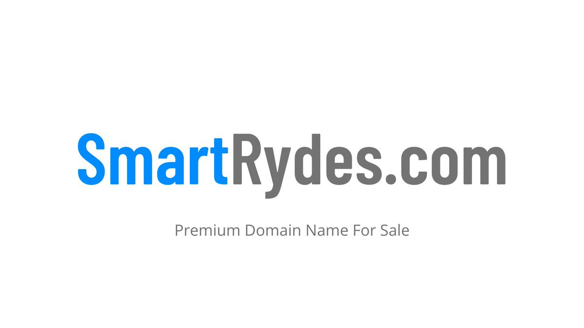 TravelHuge's tweet photo. https://t.co/WbvARoLT4k
Premium #Domainname #ForSale @Sedo
#SmartRyde #car #auto #EV #ElectricVehicles #ELON #crypto #Metaverse #Meta #NFTGaming #Gamefi #VR #AI #Uber #Lyft #Tesla #Lucid #BigData #5G #AR #ML #IoT #fintech #Blockchain #Bitcoin #DeFi #ETH #technology #NFT #Ford https://t.co/TzavQQ5uvX