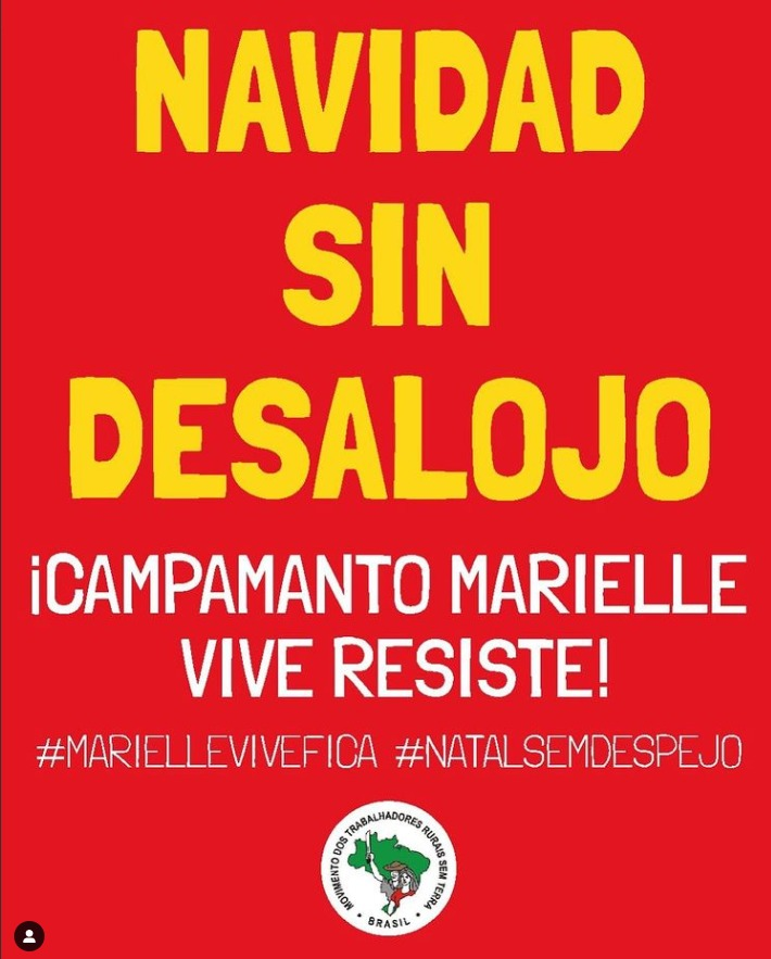 PJDigitalProv25's tweet photo. Desde el PJ Digital #Provincia25 nos solidarizamos con los compañeros de @ARGprovincia25 #Brasil y nos sumamos al Twittazo para visibilizar los que está sucediendo con 450 familias del barrio #MarielleViveFica
#NatalSemDespejo
#DespejoZero https://t.co/SUhiGQP1HO