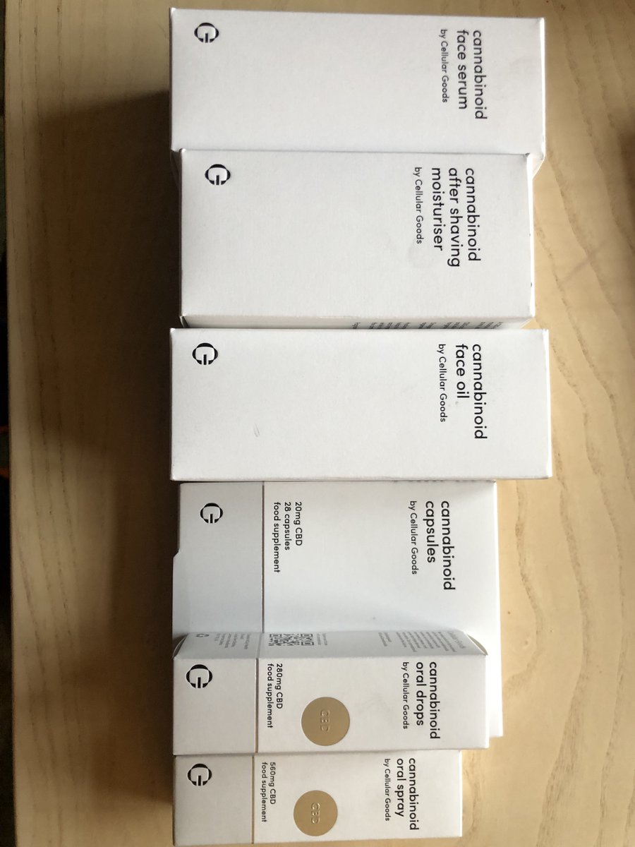 TobyRCon's tweet image. cellulargoods.co pure lab-made CBG skincare and CBD ingestibles on sale now. A year in the making. Congratulations @alexisabraham and team.#scienceofwellbeing.