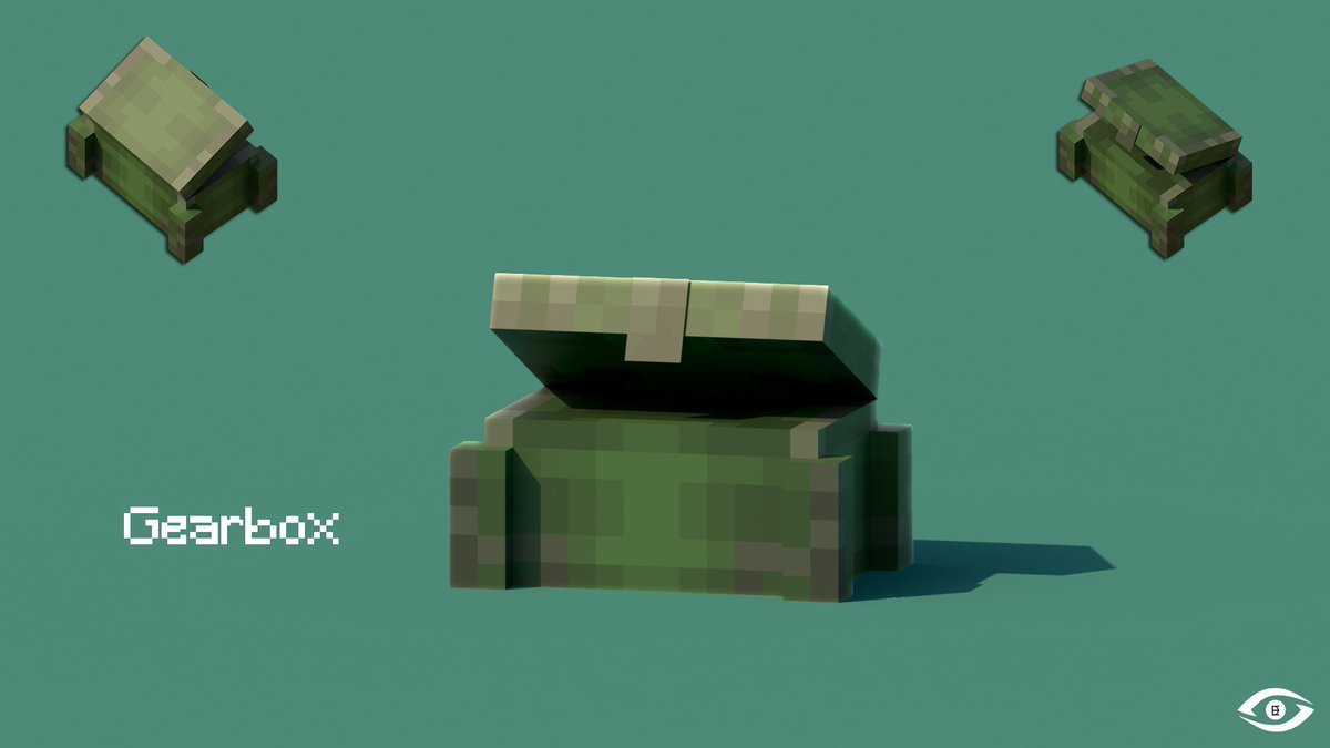 Simple but detailed 💫
#Blockbench #3dmodeling #Minecraft