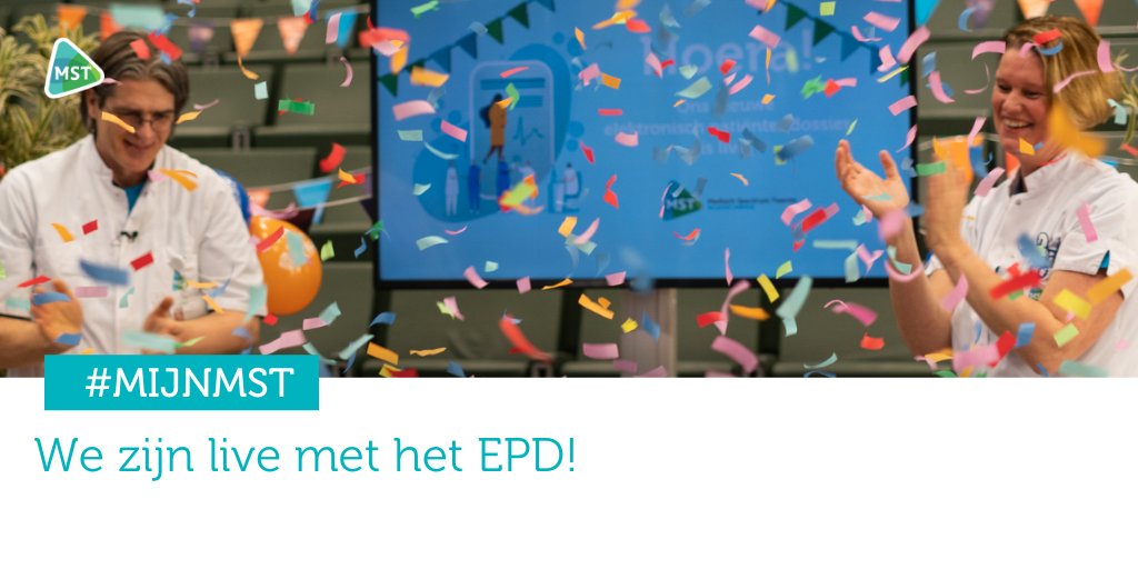 ziekenhuisMST's tweet image. #MijnMST: Met één druk op de knop is het officieel: we zijn live met het elektronisch patiëntendossier! Vanaf nu kunnen patiënten waar en wanneer ze dat willen hun gegevens inzien.

Meer weten: bit.ly/32Y98PZ
Foto: Annabel Jeuring Fotografie

#MST #MedischSpectrumTwente