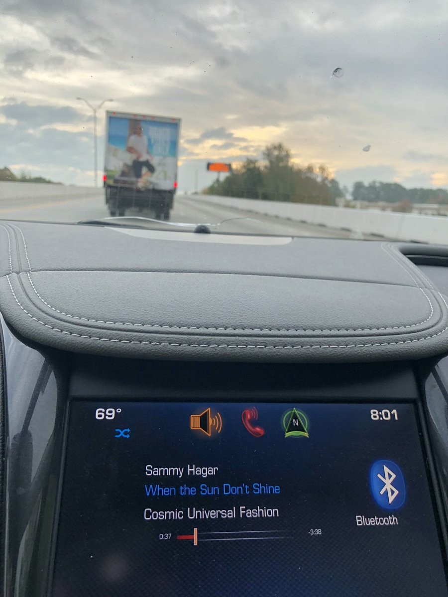 Going to be a good day!  Got <a href="/sammyhagar/">Sammy Hagar</a> in front of me and Sammy on the radio! I think it’s a sign that Sammy needs to fly me down to Cabo to meet him in person!  😀