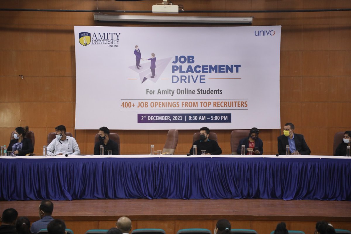 amity_online's tweet photo. Univo launched its first ever #JobPlacement drive for Amity Online students, opening new #career
Opportunities for online learners.

Read More:  https://t.co/p3mj9oE0KP https://t.co/CjbhW0tYra