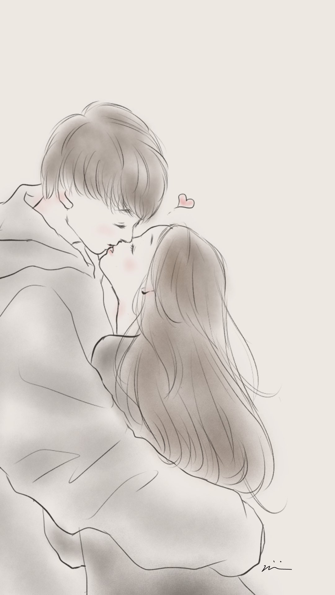 Mii Kiss イラスト カップル Couple Coupleillustration キス Kiss 女の子イラスト カップルイラスト Illustration T Co S6sd3mxlnj Twitter