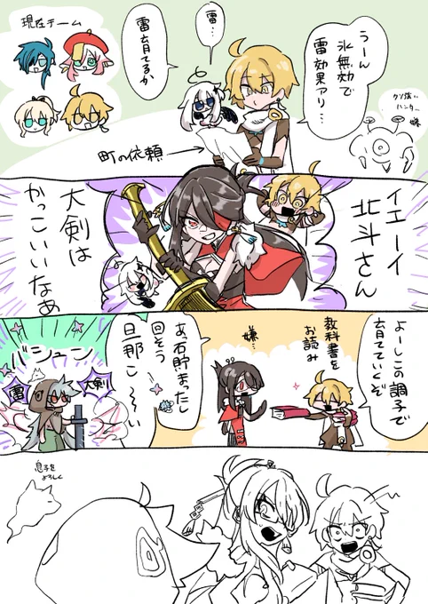 はらがみログ○
雷と大剣 
