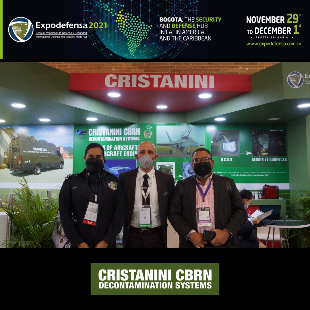 CristaniniC's tweet photo. EXPODEFENSA 2021 🎉
Estamos agradecidos por estos 3 días de feria. Un tiempo valioso de aprendizaje e intercambio de conocimiento.
Tenemos la convicción de que estos espacios contribuyen de manera significativa a la construcción de naciones seguras y preparadas https://t.co/Ugyz1H39Ch