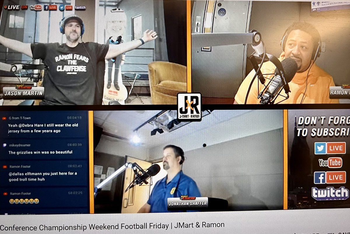 sheisHeatherRae's tweet photo. The pettiness between @JMartRadio & @RamonFoster. If you missed their conversation then please, for the love of God, ask @JMartandRamon to post the recording later today! I believe I heard something about target practice? ๐ค๐
#petty #ForTheFam #paybackisabitch
#Imhereforthis https://t.co/WNcbChR63E