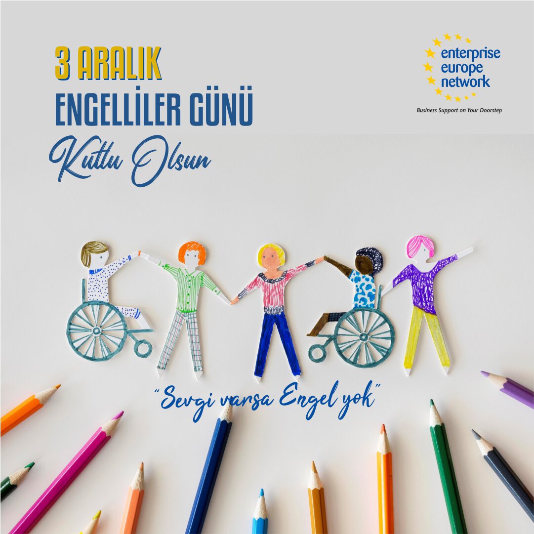 Yalnızca bugün değil, her gün..Engel olma destek ol!
#duenyaengellilergunu