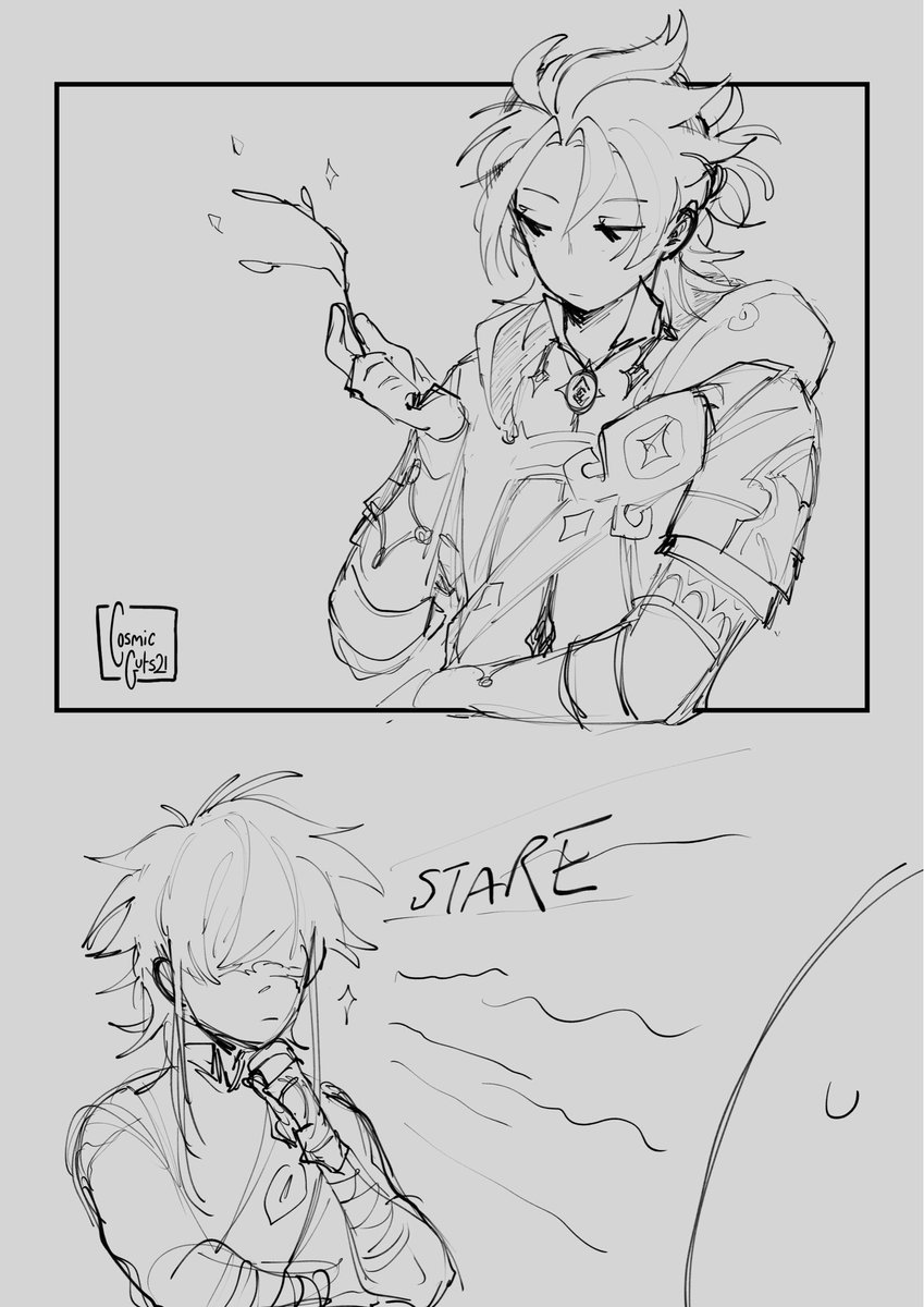 A human with a fascination with enlightenment and artificially modifying himself meets an artificial human alchemist.
Anyways Akil isn't the most tactful
#GenshinImapct #Albedo