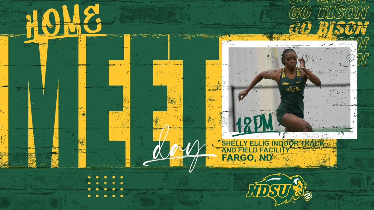 ▀▄▀▄▀▄🄼🄴🄴🅃 🄳🄰🅈▀▄▀▄▀▄

🏆: Dakota Alumni Classic
⏰: 12:00 PM 
📍: Fargo, N.D.
🏟️: Shelly Ellig Indoor Track &amp; Field Facility