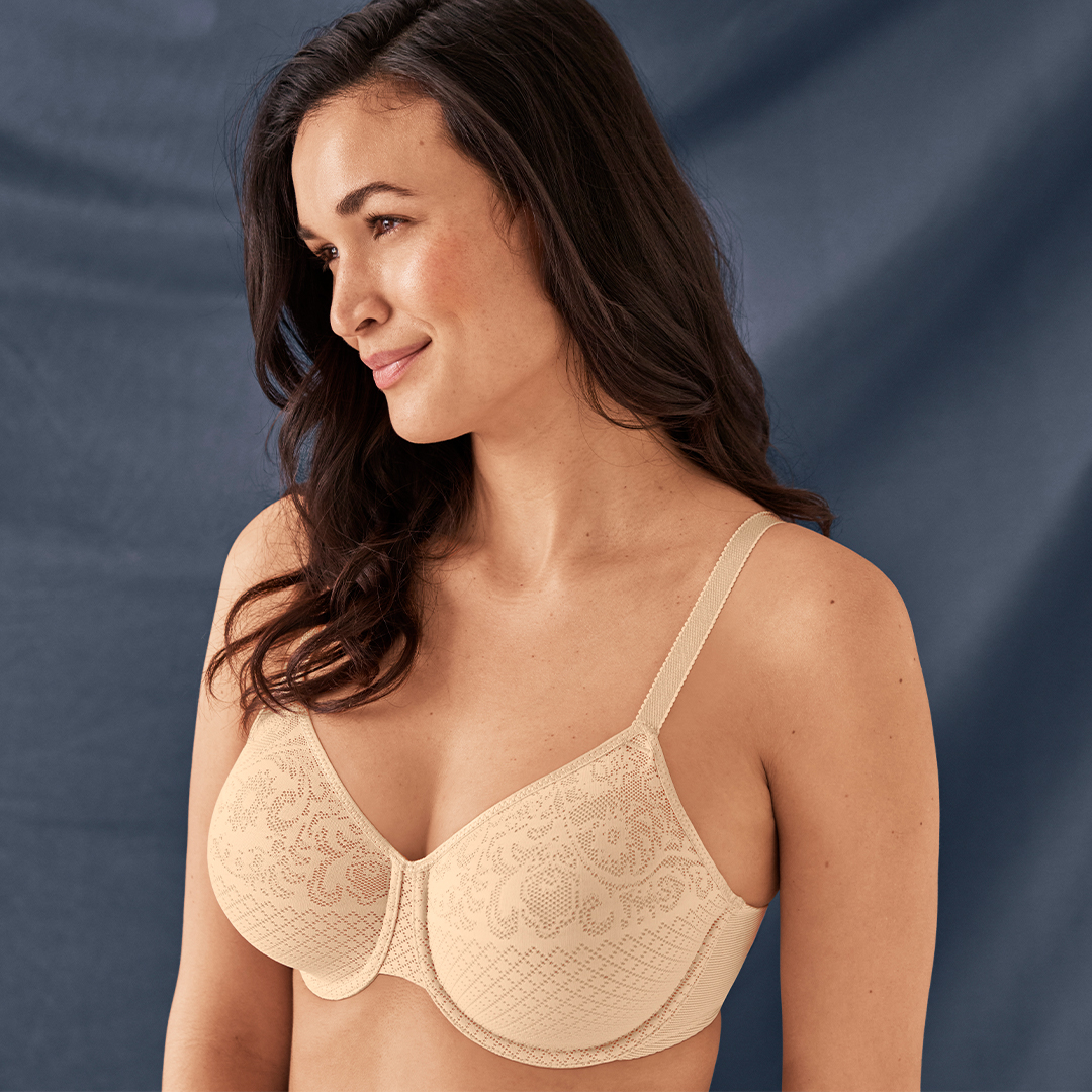 Wacoal America on X: #Minimizer bras: your go-to style #solution. Reduce  your bustline up to one inch so your #holiday #outfits look and feel  fabulous.   / X