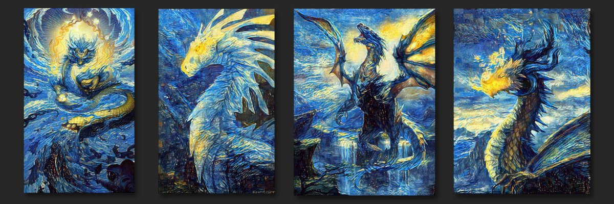 ganstarrynight's tweet photo. Starry night Dragon collection is up now on @withFND, do show some love and support ❤️ https://t.co/pYGSDEtnlF @garyvee @Cryptinish @JamesBo22352766 @PepeNFT @Vince_Van_Dough @NFTzlover @polly_kole @actionceo @A_NFT_Collector @kirolos_eth @yeeteezy @TrulsNFT @NakamotosVision https://t.co/zrYQ1I92TO