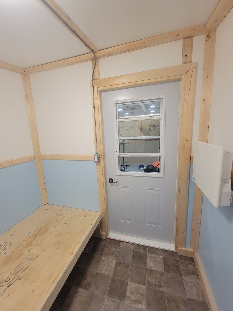 HalifaxYarmouth's tweet photo. Our first Emergency Shelter is complete! Take a look inside. Learn more at https://t.co/daPV6dJ0a6 https://t.co/QXOQxcX8AC