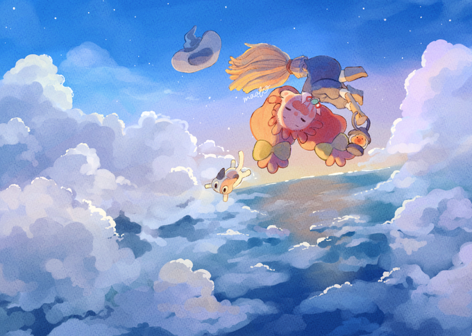 「above clouds」 illustration images(Latest｜RT&Fav:50)