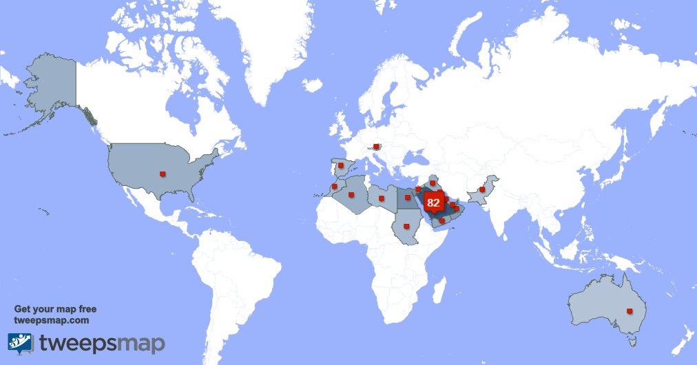 ttmtd11's tweet photo. حسب https://t.co/bFmFxEZzzU حوالي83% من متابعيني يعيشون في السعوديه ومصر(4%),الامارات العربيه المتحده(3%) https://t.co/34SxbW2XH3