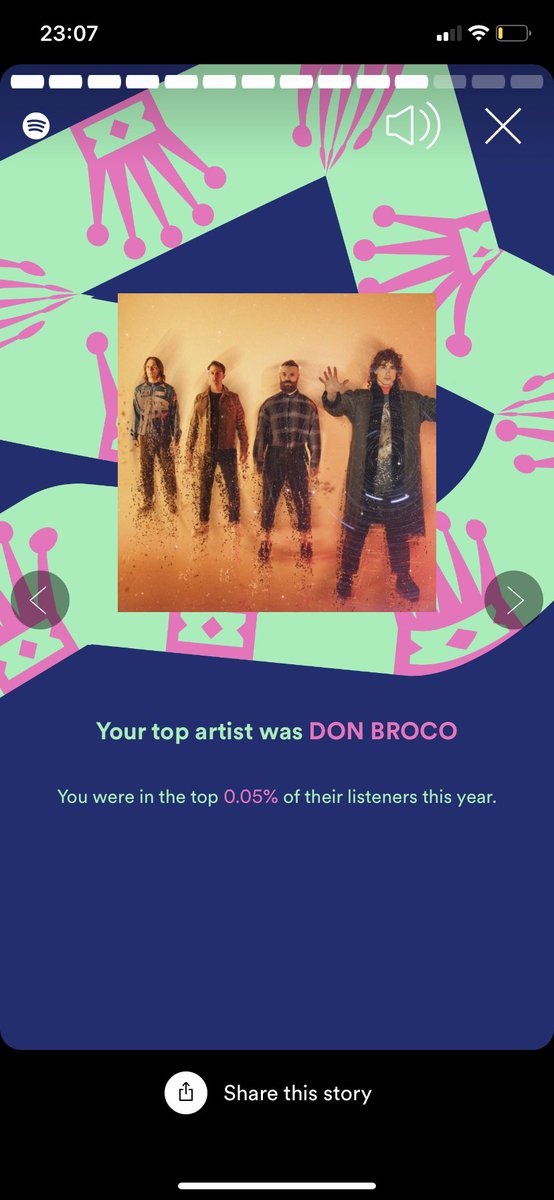 braddo2701's tweet photo. @DONBROCO Oooooofff, 0.05%, and that’s not even including my apple music listens 😩 cheers for the great music boys, forever grateful 🔥 #SpotifyWrapped #spotifywrapped2021 https://t.co/YM9AthiPQi