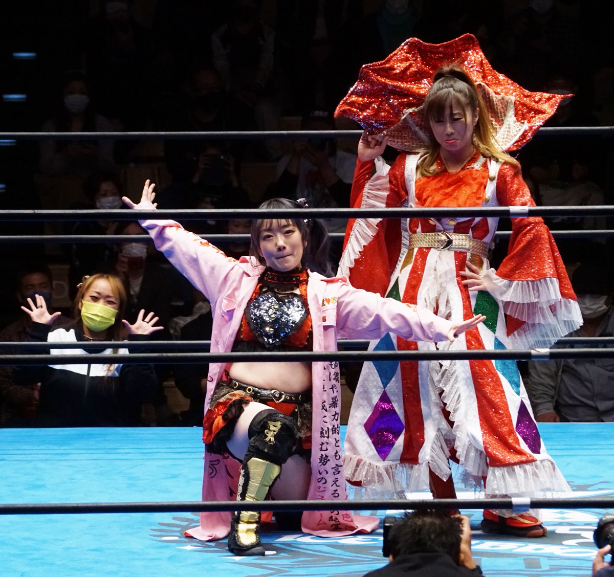 HawK1026's tweet photo. 【11.28 Sweet November】
花の2008年組！
#iceribbon #はっぴぃかめら #gakepro https://t.co/G08e5YSsam