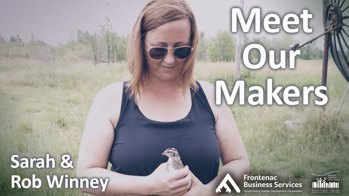 Frontenac Business Services (@frontenaccfdc) on Twitter photo Fueled by a passion for the outdoors and a desire to know where their food was coming from, Sarah and Rob Winney quit their jobs, sold their house in Toronto and moved to <a href="/FrontenacCounty/">Frontenac County</a> to start The Rise Farm.
Watch the video: youtu.be/030OflkPVMs
<a href="/KFPL/">Kingston Frontenac Public Library</a> #InFrontenac #YGK Fueled by a passion for the outdoors and a desire to know where their food was coming from, Sarah and Rob Winney quit their jobs, sold their house in Toronto and moved to <a href="/FrontenacCounty/">Frontenac County</a> to start The Rise Farm.
Watch the video: youtu.be/030OflkPVMs
<a href="/KFPL/">Kingston Frontenac Public Library</a> #InFrontenac #YGK