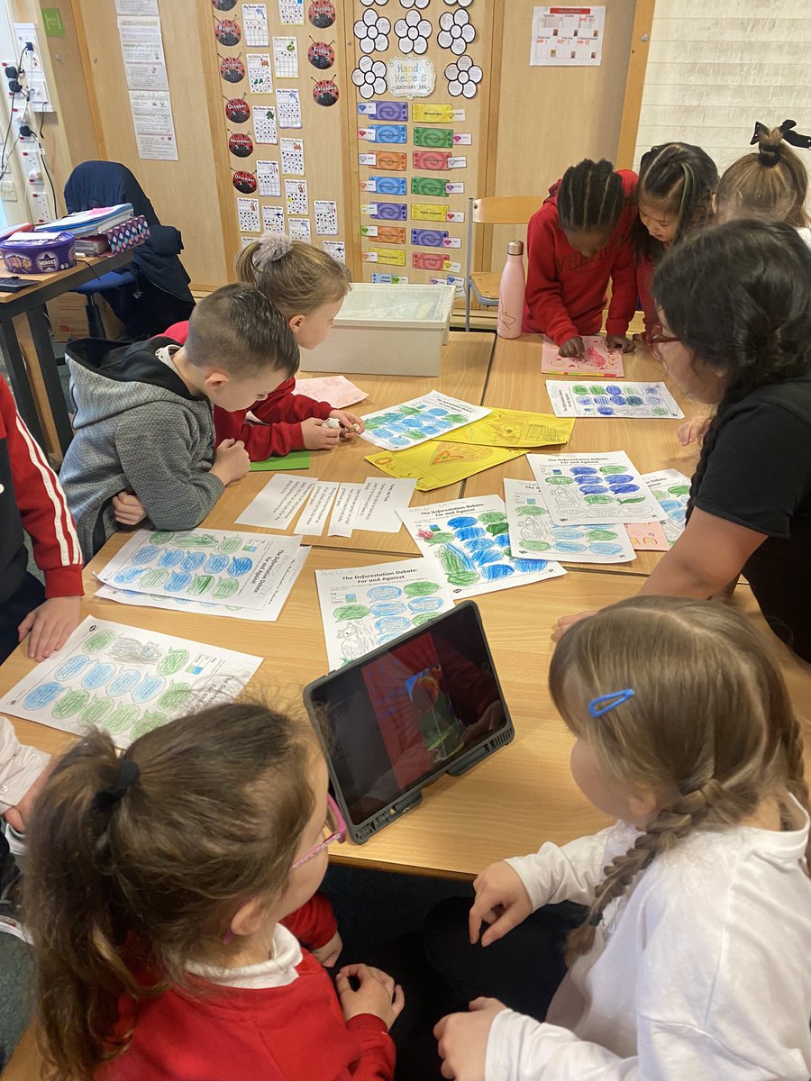 MrsCarson15's tweet photo. Primary 3 enjoyed sharing their learning on Learning for Sustainability &amp; Deforestation today. Thank you Primary 2 @SMacElhatton https://t.co/z8tscq6RVu