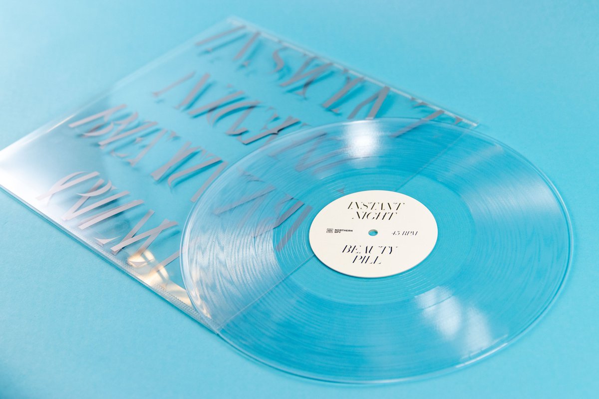 northernspyrecs's tweet photo. happy #BandcampFriday and release day to @beautypill! 

Buy 'Instant Night' on limited edition transparent vinyl and CD + stream the dynamic EP ↝ https://t.co/WwBGiSxWr3 https://t.co/km76ss9Sn5