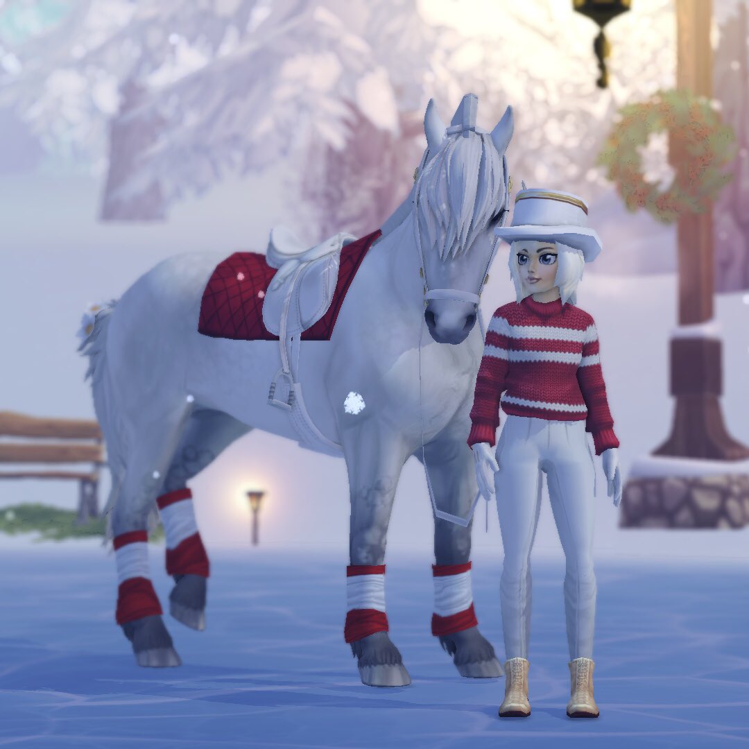 rachiegames's tweet photo. i finally got around to exploring the new winter village in @StarStable and i absolutely adore the revamp !! i made a new outfit to wear whilst i explored ^-^
#sso #starstable #starstableonline https://t.co/SoXpX44WsZ