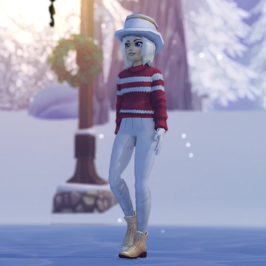 rachiegames's tweet photo. i finally got around to exploring the new winter village in @StarStable and i absolutely adore the revamp !! i made a new outfit to wear whilst i explored ^-^
#sso #starstable #starstableonline https://t.co/SoXpX44WsZ