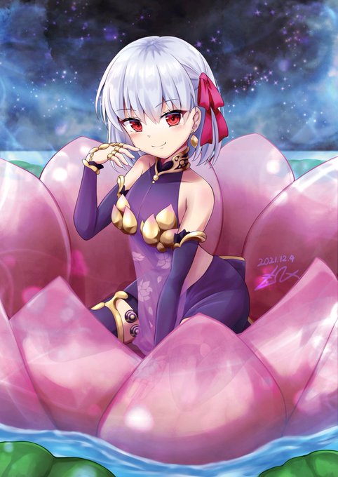 冬コミ新刊のカマちょのイラスト!🌸
今度レイヤーさんにお写真で再現してもらえることになってるから、ハイパー楽しみだ余!!😆✨

#FGO
#すぺありぶ・どらごん 