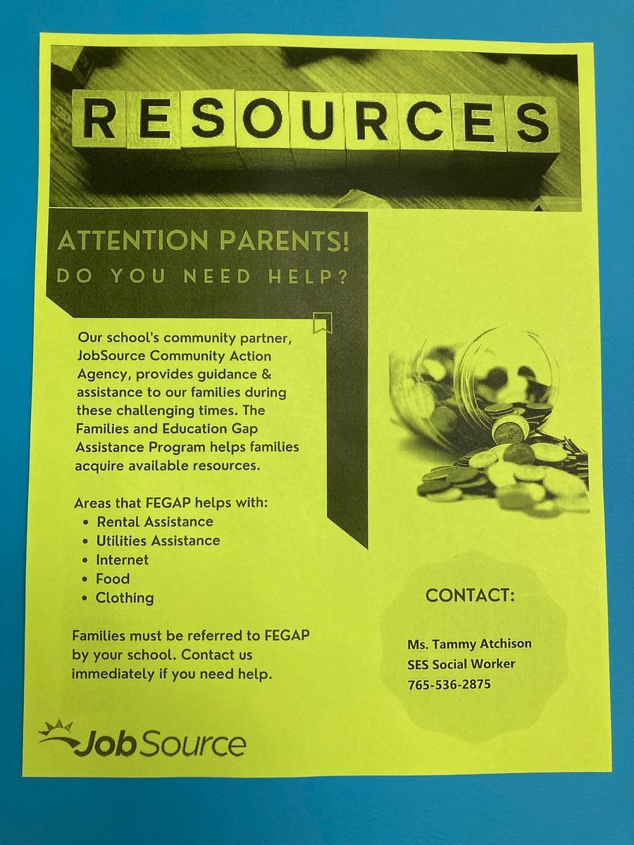 GREAT NEWS!  The FEGAP program is still available to families in the MGUSC.  If you need assistance, please reach out.  The Internet resources may be beneficial if your child struggles completing any work that is required online.
#WeAreMG <a href="/MGUSC_Goblins/">Summitville Elem</a> 
#communitypartners