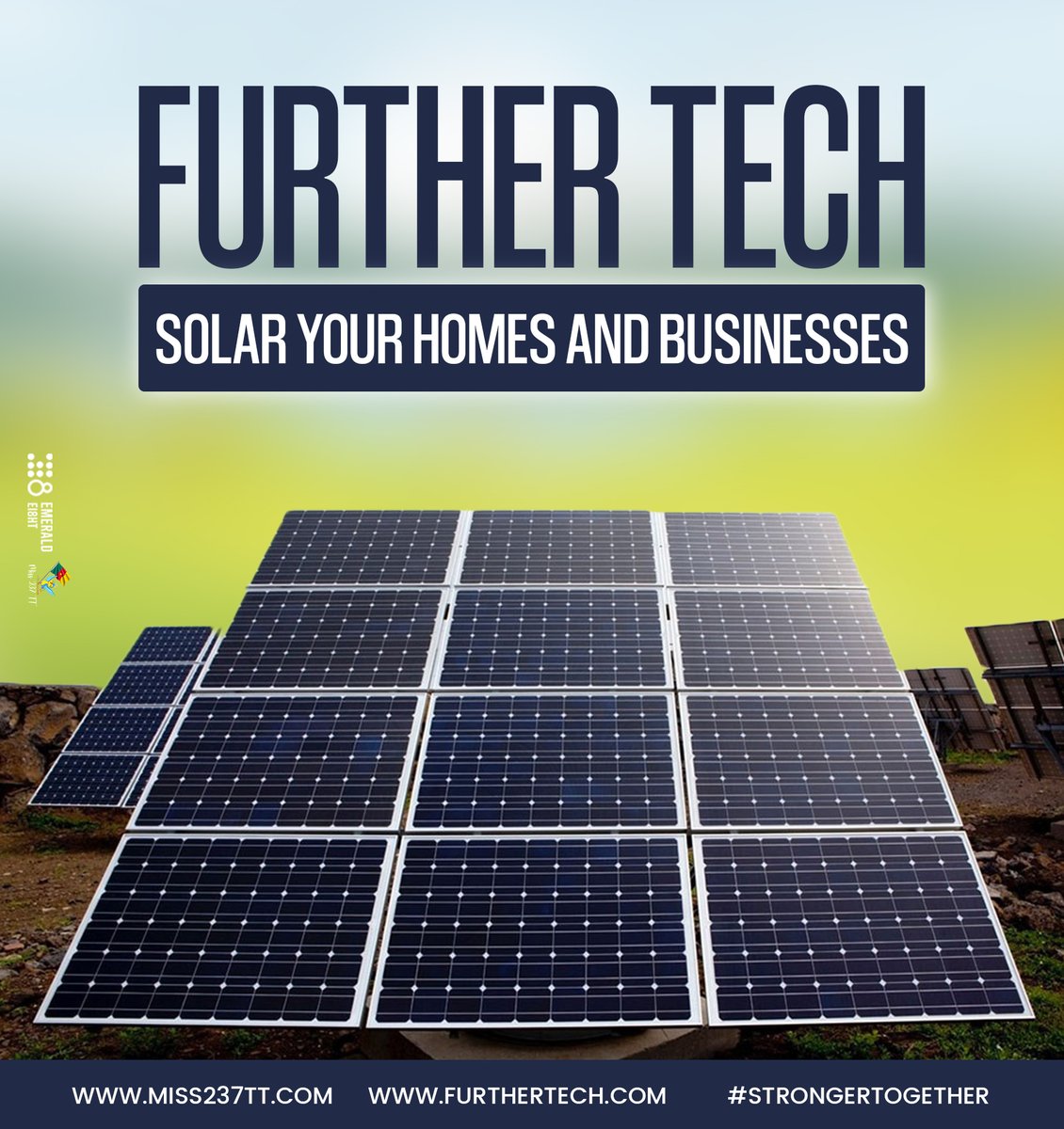 miss237x's tweet photo. Contact @TechFurther  for all your solar problems. Go Solar today.

#MISS237TT #StrongerTogether #FurtherTech https://t.co/JNHR7sEIpx