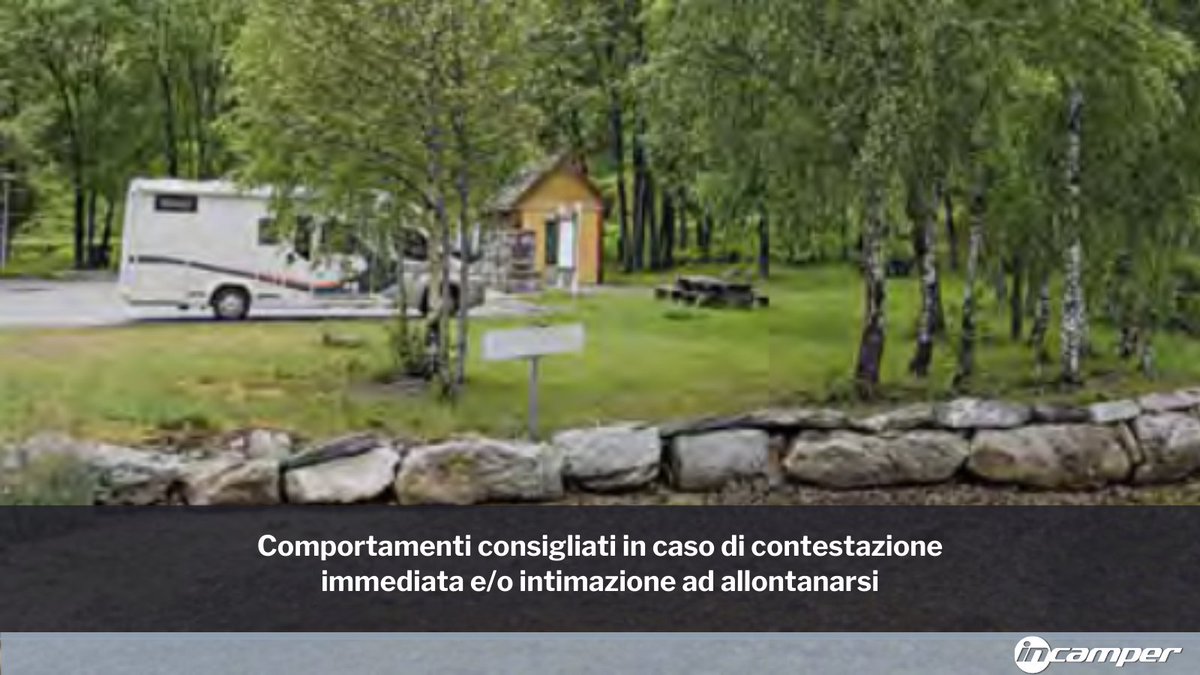 ANCC1985's tweet photo. inCAMPER N. 206
Comportamenti consigliati in caso di contestazione immediata e/o intimazione ad allontanarsi

Se redigono un verbale di contravvenzione in vostra presenza...leggi l'articolo👉 https://t.co/uO74KI7LSR https://t.co/KSUSKynV8Q