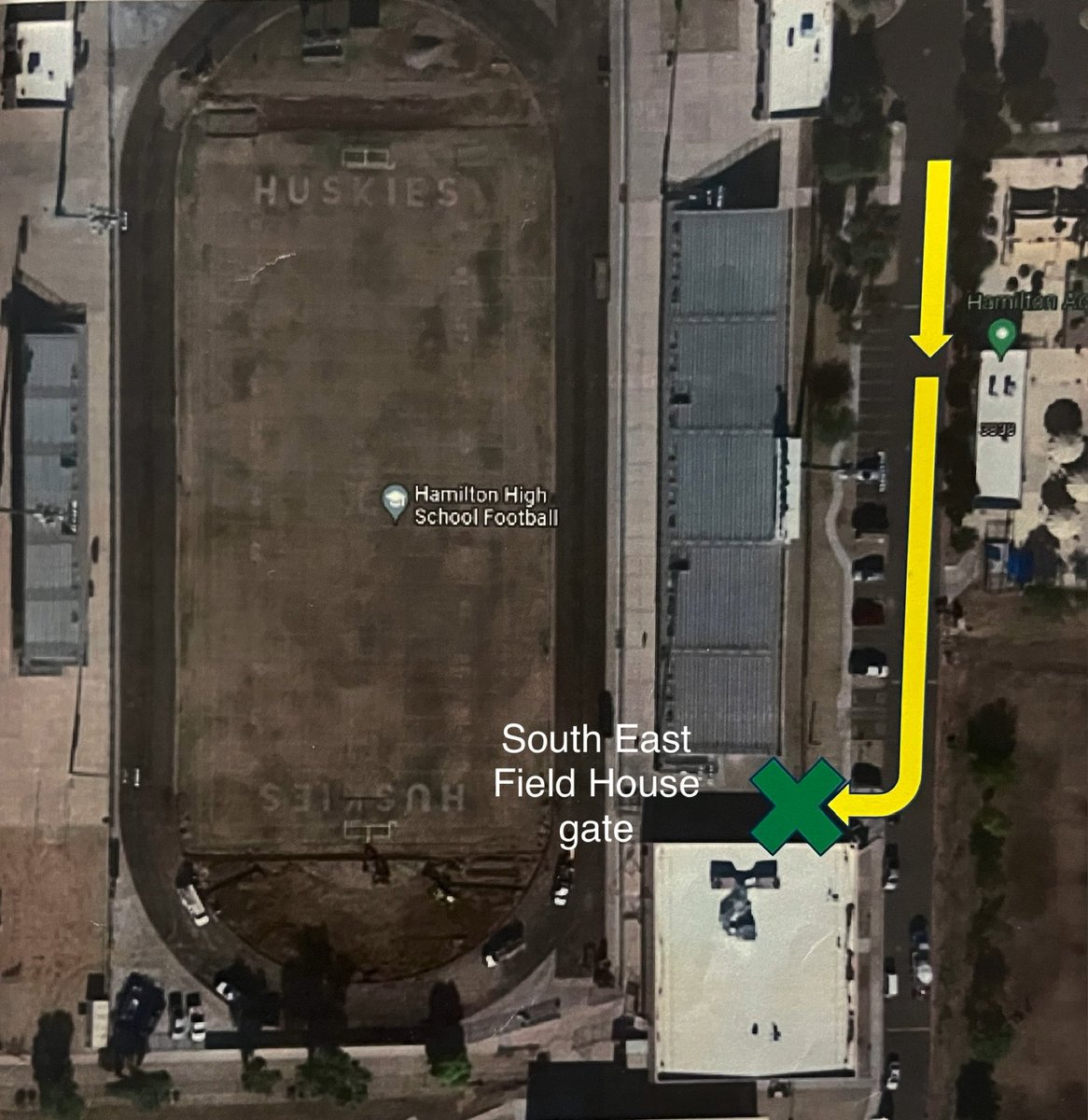 Hey Huskies! HHS Captains Club has bought 100 tickets so students can get in for free! The first 100 Hamilton students to come dressed in game theme and enter through the South East Field House gate will get in for free! Bring your Hamilton ID! <a href="/HHS_Athletics_1/">HamiltonAthletics</a> <a href="/Hamilton_High/">Hamilton High School</a>