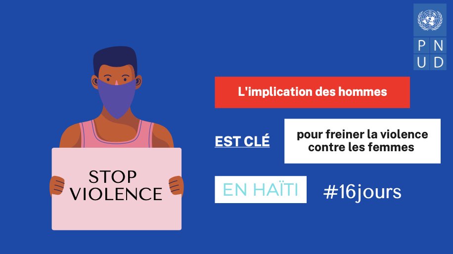 undphaiti's tweet photo. L’implication des hommes est clé pour freiner la violence contres les femmes et les filles en Haïti.

#16jours #OrangezLeMonde #OrangeTheWorld  #ActivateChange #StopViolence #Haiti https://t.co/q7ZbdegFUw